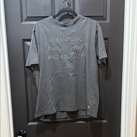 American Eagle Outfitters Other - American Eagle Outfitters Charcoal Tee PRIDE